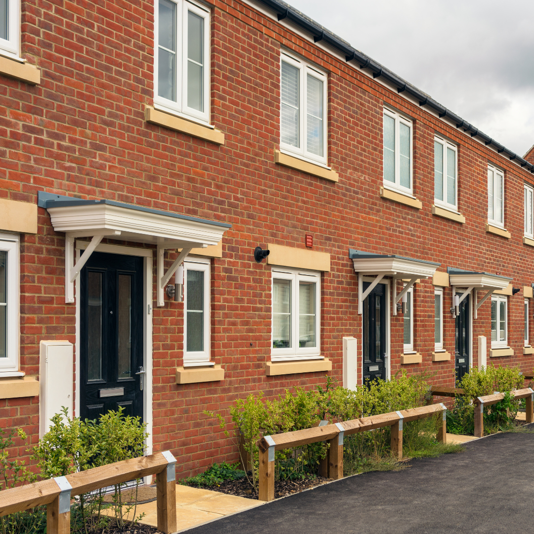 Modern residential properties designed to achieve compliant air permeability and air tightness standards