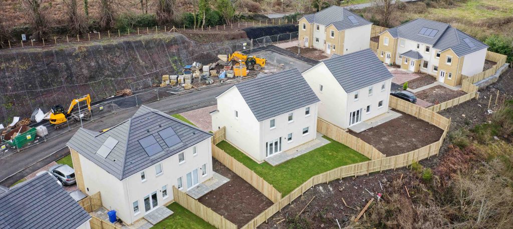 New residential development in a rural location requiring an environmental noise assessment to assess surrounding site conditions
